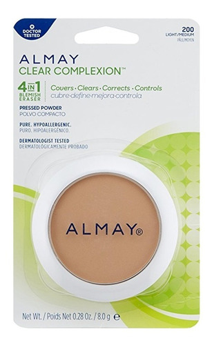 Almay Polvo Compacto Clear Complexion Light/medium