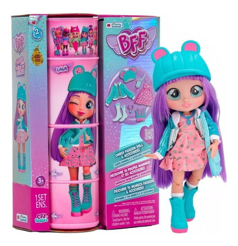 Muñeca Cry Babies Bff Lala 8+ Sorpresas