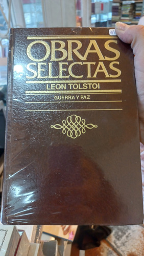 Guerra Y Paz León Tolstoi Editorial Rba Tapa Dura 