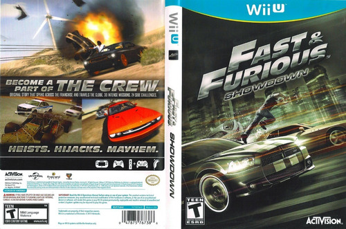 Fast And Furious: Showdown Wii U Nuevo Sellado 