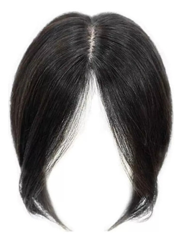 Cabelo Directo Para Hombres Y Mujeres, Perucas De Fiesta Tono Negro