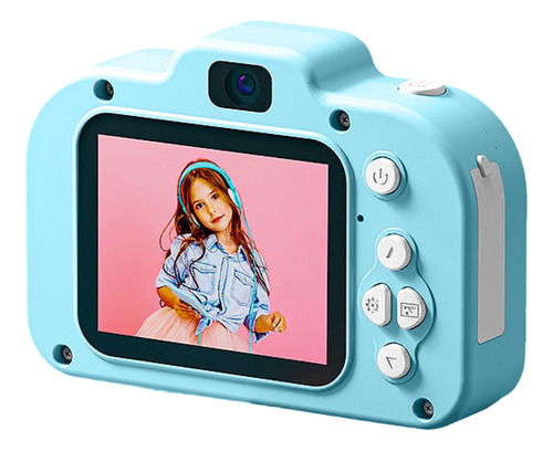 Cámara Digital Hd W Para Niños De 48 Mp, Doble Frontal Y Tra