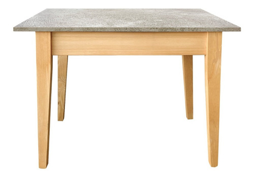 Mesa Nordica Escandinava 80x135 Patas Natural Comedor Cocina