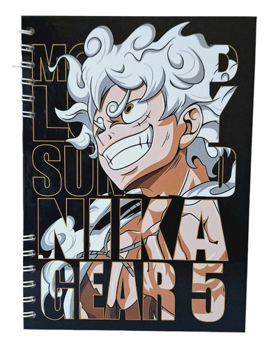 Cuaderno Luffy One Piece Nika