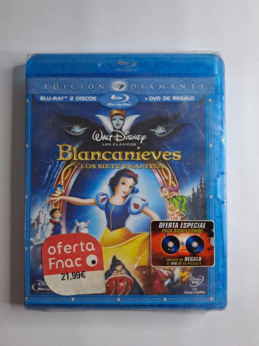 Blancanieves Y Los 7 Enanitos Pelicula Blu-ray Nueva Sellada
