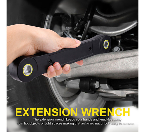 Llave De Extensión Coche Universal, Herramienta 3/8 Pulgada