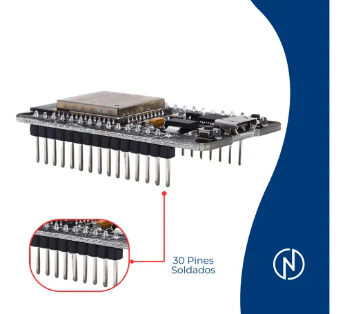 Esp32wroom Tarjeta Desarrollo Wifi Bluetooth Iot 30 Pines