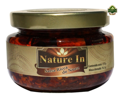 Salsa Ricca De Nuez 115g Nature In Gourmet