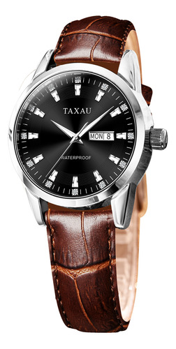 Taxau Reloj Impermeable Mujer Piel Moderno Original