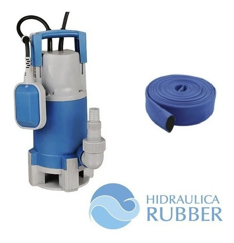 Imagen 1 de 8 de Bomba Motorarg Sap As 400 + Manga 1 X10mts Hidraulica Rubber