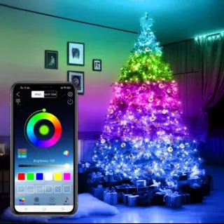 Snowtime 100 conectable eléctrico azul LED de luces de Navidad Decoraciones de Navidad 