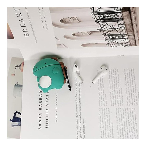 Compatible Con Funda De Dinosaurio Para Airpod 1 Y 2