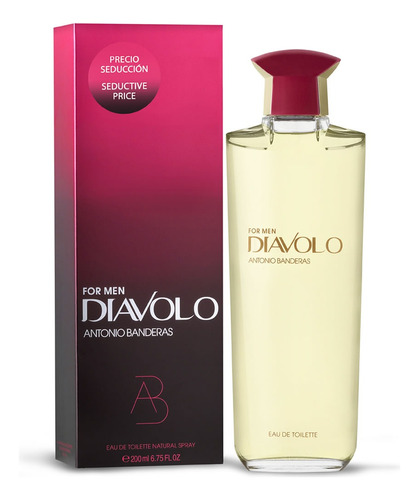 Perfume Antonio Banderas Diavolo 200ml