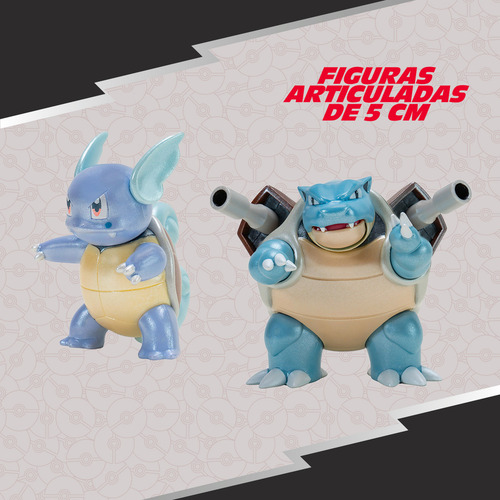 Conjunto Com 3 Bonecos Pokemon 3289 Sunny Brinquedos