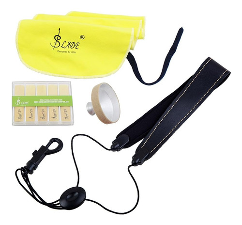 Lade 4-in-1 Saxophone Alto Sax Accessory Belt Kit Cleaning