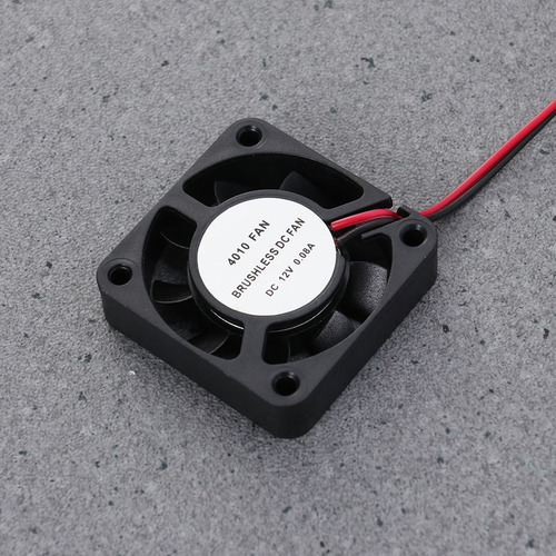 Ventilador De Refrigeración Sin Escobillas 4010 Dc 12 V, 4 U