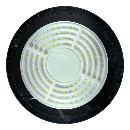 Colgante Industrial Campana Led Pantalla Reflectora 150w 