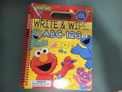Libro Inglés Write And Wipe Escribe Y Borra - Plaza Sésamo