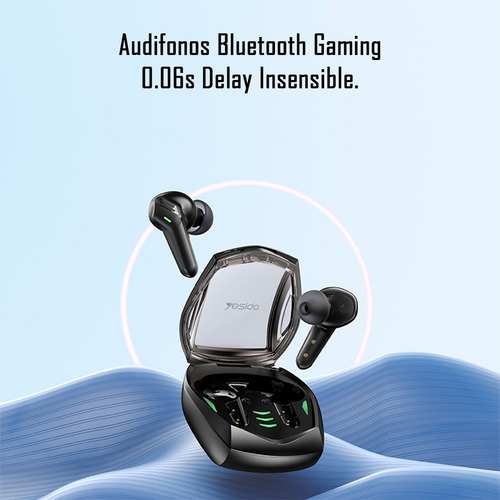Imagen 3 de 10 de Audífonos In-ear Wireless Bluetooth Gaming Yesido Tws14