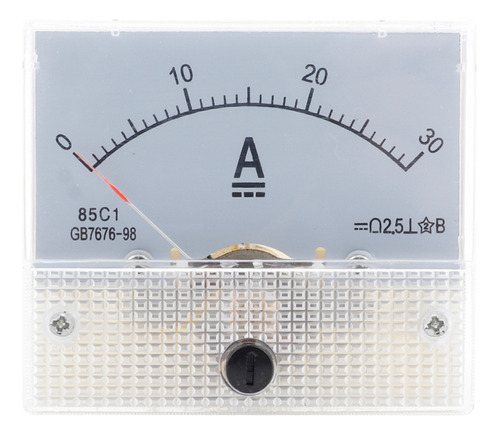 Voltímetro 85c1-dc 30a Dc Con Cabezal Puntero Analógico, Pan