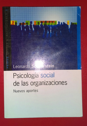 Psicologia Social De Las Organizaciones Leonardo Schvarstein
