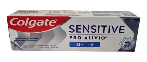 Pasta Dental Colgate Sensitive Pro Alivio Original 75 Ml