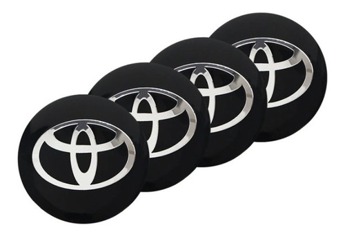Tapas P´ Rueda Auto Coche, Pegatinas De Emblema Para Toyota