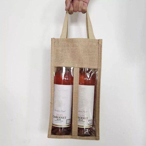 Bolsa Mano Vino Tinto Segur Regalo Porta Botella Estuche