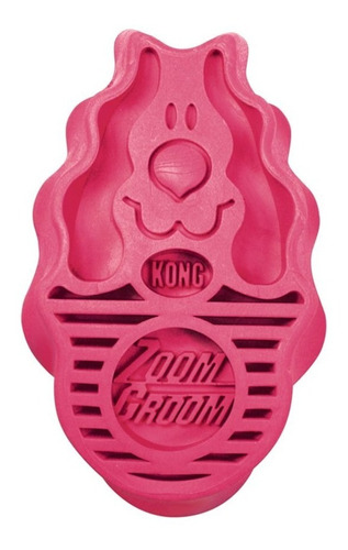 Cepillo Para Perros Kong Zoomgroom Raspberry Large