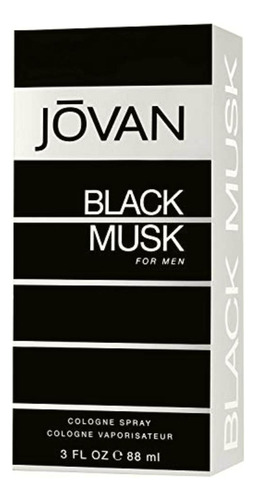 Jovan Black Musk By Jovan For Men 3 Ounce Cologne Spray