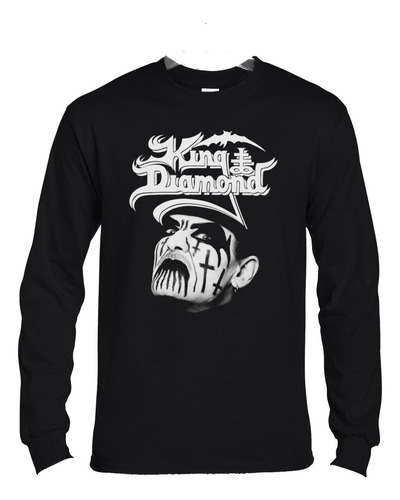 Polera Ml King Diamond Face Metal Abominatron