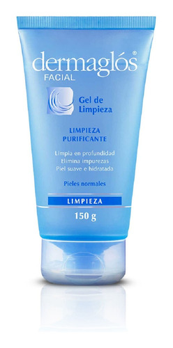 Gel Limpieza Facial Hidratante Dermaglós Piel Normal X 150 G