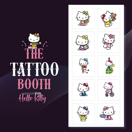 Tatuajes Temporales Hello Kitty