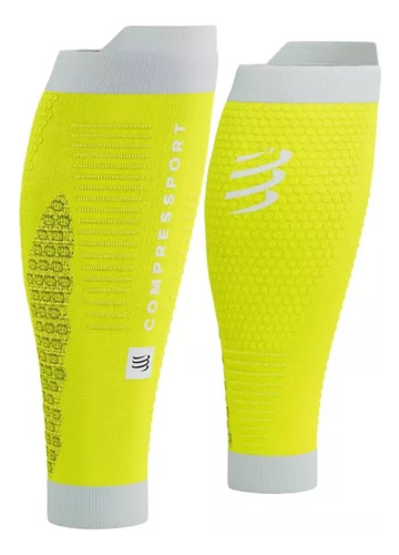 Pantorrilleras Running Compressport R2 3 Amarillo Su00047b70