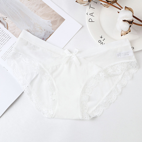 Calzoncillos De Encaje Hueco Transparente De 5 Piezas