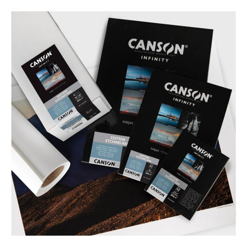 Papel Canson Infinity Edition Etching Rag 310gr Mate A4 25h
