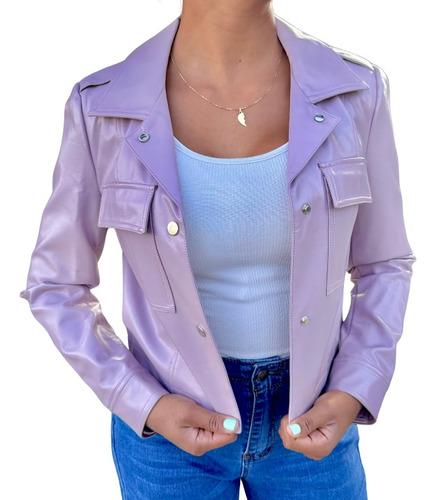 Chaqueta Ecocuero New Tentation Mujer 