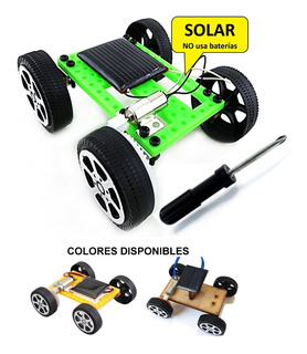 6 PCS/Verder Isuper Conjunto de Coche Solar,Juguetes con Energia Solar,Educativos Juguetes de Broma 