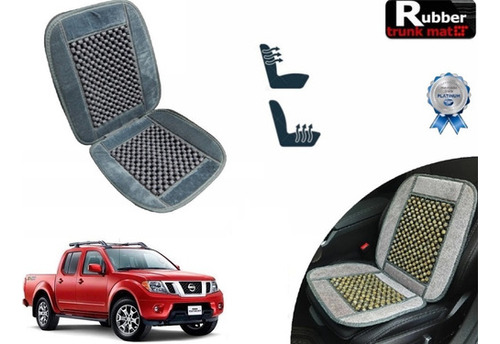 Cubre Respaldo Gris Asiento Bolitas Nissan Np 300 2005