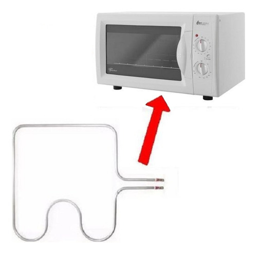 Resistencia Inferior Forno Fischer Hot Grill 127v 220v