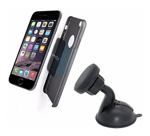 Suporte Veicular Magnético Para Celular Gps Ventosa + Nfe