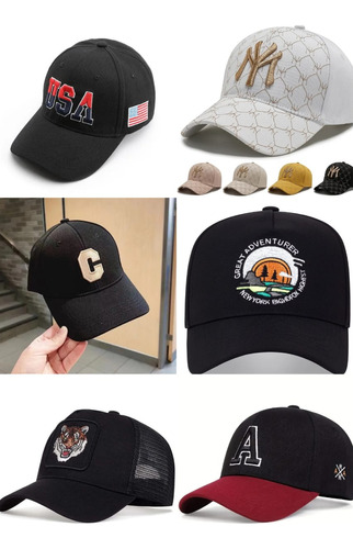 7 Gorras Excelente Calidad 