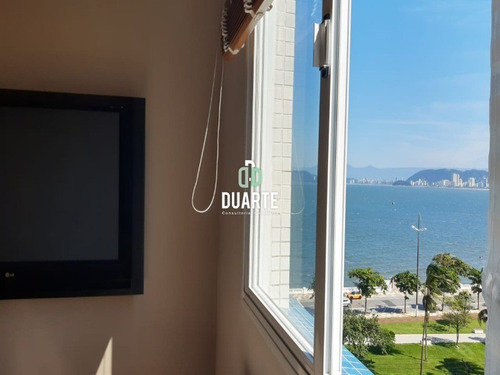 Imagem 17 de 22 de Apartamento Frente Mar, 3 Quartos, 1 Suíte, 1 Vaga Garagem, Dependência Completa, Ponta Da Praia, Santos - Ap03785 - 69409126
