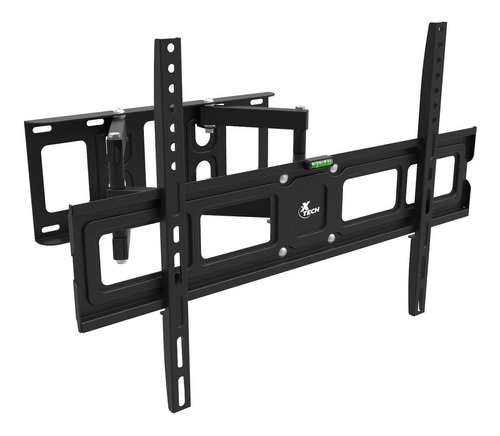 Soporte Base Pared Móvil Inclinable Para Tv 32 A 70 Pulgadas Color Negro