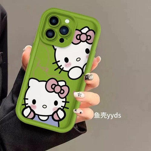 Funda Original Sanrio Hello Kitty Para iPhone 15, 14, 13, 11