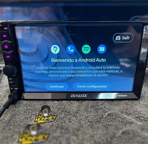 Radio Carplay/ Android Auto Aiwa Aw-880