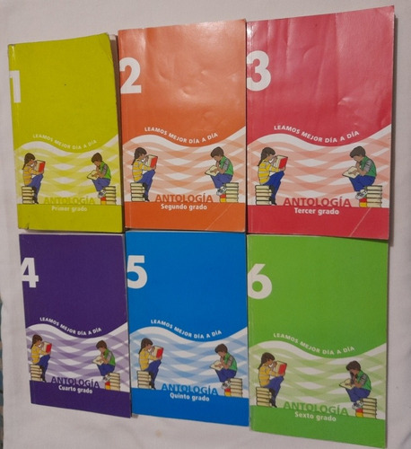 Antología: Leamos Mejor Día A Día (1 A 6 Primaria)