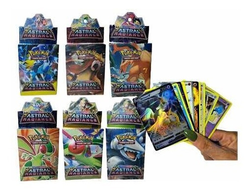 Mazo De Cartas Pokemon 25 Unidades Juego De Mesa Coleccion
