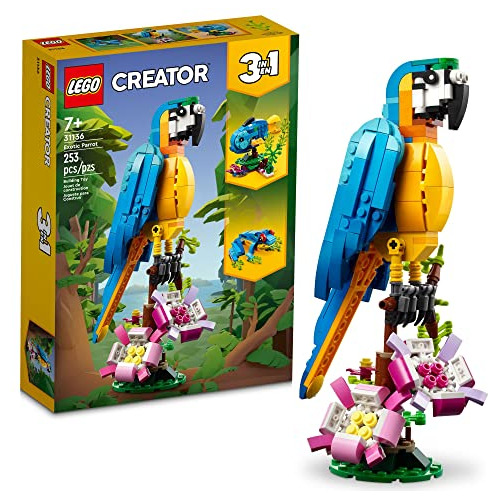 Lego Creator 3 En 1: Loro Exótico Set 31136 