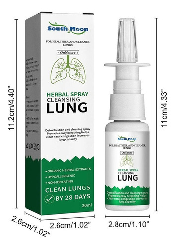 2 Spray Nasal Que Limpa Os Pulmões Para Ajudar R